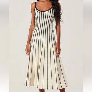 Knit Striped Dress